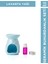 & Seramik Buhurdanlık Seti Açık Mavi Renk + Lavandula Angustifolia Saf Lavanta Yağı 10 ml + Mum 1