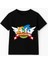 Sonic Baskılı Erkek Çocuk Tişörtü - Renkli Pamuklu Kısa Kollu Yazlık T-Shirt Basic Günlük 2