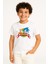 Sonic Baskılı Erkek Çocuk Tişörtü - Renkli Pamuklu Kısa Kollu Yazlık T-Shirt Basic Günlük 1