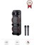 KTS-2058 Siyah Çift Mikrofonlu Rgb Ledli Taşınabilir Bluetooth Hoparlör Parti Speaker 1