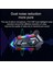Y20 Motor Kurye Kask Kulaklık Rgb Modlu Bluetooth Motosiklet Kulaklık 5.3 Bluetooth Interkom 5