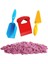 03693 Aksesuarlı Pembe Kinetik Oyun Kumu 1000 gr 1