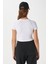Kadın Fifth Yıkamalı Beyaz Crop Top 5