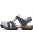 Elit ŞA-P-041-25Y Patik Erkek Çocuk Düz Sandalet Lacivert - Gri 3