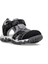 Elit ŞA-F-041-25Y Filet Erkek Çocuk Düz Sandalet Siyah 2