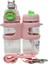 Su Matarası 2 Bölmeli Tritan Pembe 900ml 1