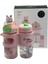 Su Matarası 2 Bölmeli Tritan Pembe 900ml 2