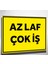 Az Laf Çok Iş Tabela Levha 24X32CM Tabela Levha Polikarbon 1