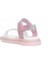 Elit ŞA-F-036-25Y Filet Kız Çocuk Düz Sandalet Gümüş 4