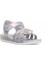 Elit ŞA-P-034-25Y Patik Kız Çocuk Düz Sandalet Gümüş 2