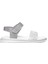 Elit ŞA-F-036-25Y Filet Kız Çocuk Düz Sandalet Gümüş 1