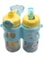 Su Matarası 2 Bölmeli Tritan Mavi 900ml 3