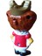 Vintage Burger King Kral Figür Oyuncak& 8 cm 3