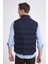 Slim Fit Lacivert Düz Yelek Mont 4