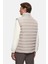 Slim Fit Taş Düz Yelek Mont 4