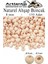 Naturel Ahşap Boncuk 8mm 150 Li 1 Paket Ham Boyanabilir Ahşap Yuvarlak Doğal Boncuklar Takı Tasarım Ektinlik Kreş Okul 1