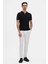 Ds Damat Slim Fit Siyah Rayon Polo Yaka Fermuarlı Triko T-Shirt 4HF06ORT10006 3