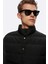Slim Fit Siyah Düz Yelek Mont 2