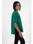 Kız Çocuk Süprem Kumaş Yandan Yırtmaçlı Baskılı Tshirt 3