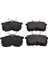 Arka Balata Accord Vii 1.8 Ie 98 2.0 Ie 98-01 2.0 Tdi 99 Accord Viii 2.4 03 GDB3187-GDB3190 Gnzrz 1