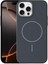 Apple iPhone 16 Pro Max Kılıf Manyetik Şarj Özellikli Ic Gls Lansman Leke Tutmaz Kapak 1