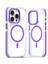 Apple iPhone 13 Pro Kılıf Manyetik Şarj Özellikli Px Acrylic Hybrid Tpu Kapak 1