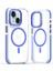 Apple iPhone 13 Kılıf Manyetik Şarj Özellikli Px Acrylic Hybrid Tpu Kapak 1