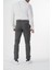 Esnek Kumaş Slim Fit Chino Erkek Pantolon Antrasit 2