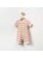Necix's Çizgili Unisex Bebek Tulum 2