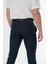 Esnek Kumaş Slim Fit Chino Erkek Pantolon Lacivert 1