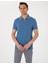 Erkek Koyu Mavi Slim Fit Polo Yaka Tişört 50307516-VR032 1