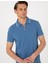 Erkek Koyu Mavi Slim Fit Polo Yaka Tişört 50307516-VR032 2