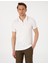 Erkek Ekru Slim Fit Polo Yaka Tişört 50307516-VR019 1