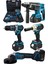 4 Lü Set 36V 5AH Şarjlı Taşlama-Şarjlı HILTI-13MM-DARBELI Şarjlı Matkap-Şarjlı Somun Sıkma 1