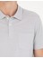 Erkek Gri Regular Fit Polo Yaka Tişört 50273568-VR024 7