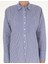 Kadın Lacivert Oversize Uzun Kollu Gömlek 50284550-VR033 6