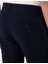 Erkek Lacivert Slim Fit Keten Görünümlü Kanvas Pantolon 50308086-VR033 6