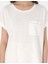 Kadın Ekru Regular Fit Tişört 50301440-VR019 6