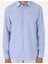 Erkek Açık Mavi Slim Fit Çizgili Uzun Kollu Gömlek 50310777-VR003 6