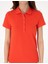 Kadın Kırmızı Regular Fit Pamuklu Polo Yaka Basic Tişört 50305776-VR030 6