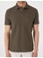Erkek Haki Slim Fit %100 Pamuk Kıvrılmaz Amerikan Pike Polo Yaka Basic Tişört 50306154-VR027 6