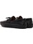 Erkek Siyah Püsküllü Deri Loafer 25SFD755218 5