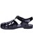 S10258-002 Biarritz Brillo Negro Kadın Sandalet 4