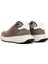 Erkek Vizon Bağcıklı Kalın Tabanlı Nubuk Deri Sneaker 25SFD6505V3 5