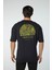 Baskılı Oversize Bisiklet Yaka T-Shirt 5