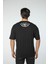 Baskılı Oversize Bisiklet Yaka T-Shirt 5