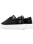 Erkek Siyah Bağcıklı Kalın Tabanlı Deri Sneaker 25SFD700118 5