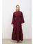 Yakma Elbise Bordo 1