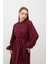 Yakma Elbise Bordo 4
