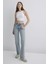Ibiza Streç Pamuklu Straight Fit Düşük Bel Düz Paça Jeans Bayan Kot Pantolon 1010530 3